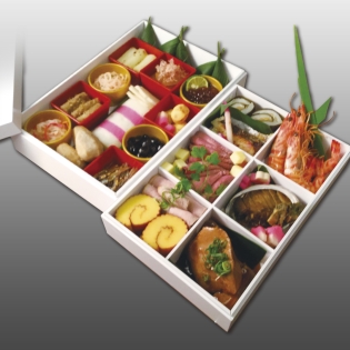 祇園しんじょう特製生おせち二段 自社配送商品サムネイル1