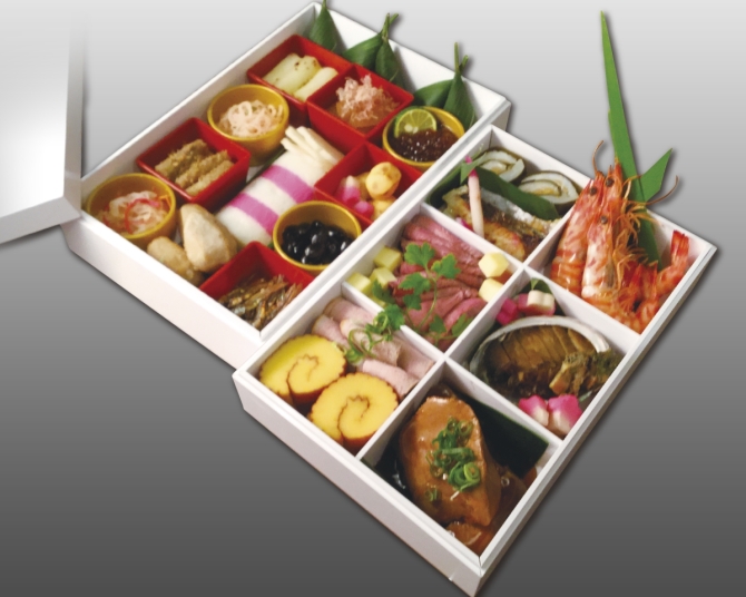 祇園しんじょう特製生おせち二段 自社配送商品